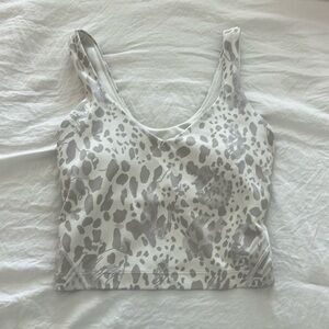 Cheetah print, Lululemon align tank